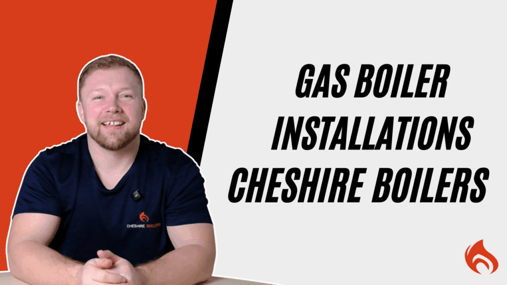 Cheshire Boilers Gas Boilers graphic with owner Hayden in centre