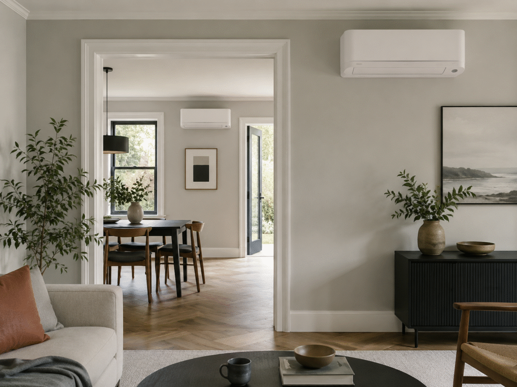 Multiroom air con installation