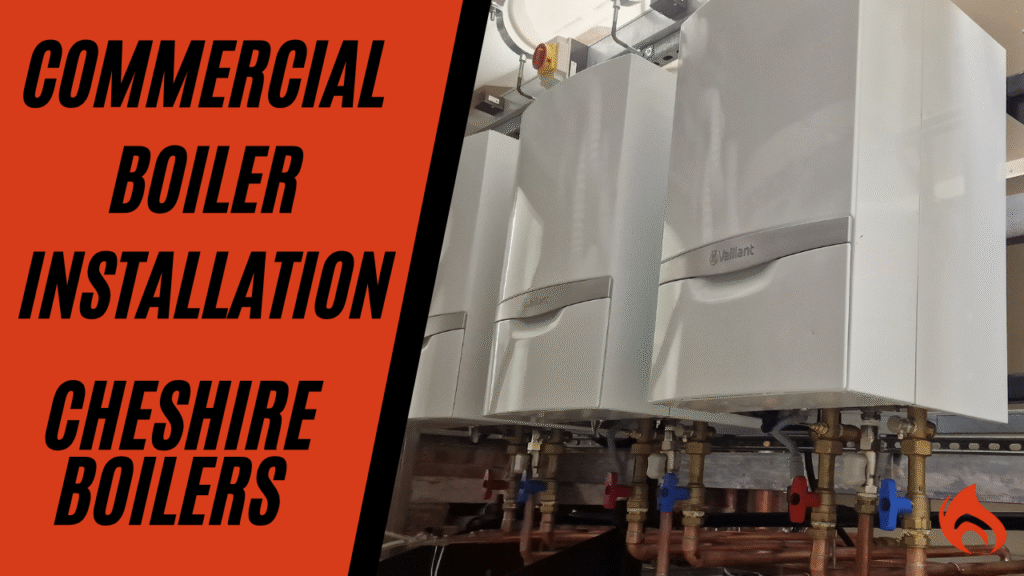 Commercial Boiler Installation graphic - Cheshire Boilers