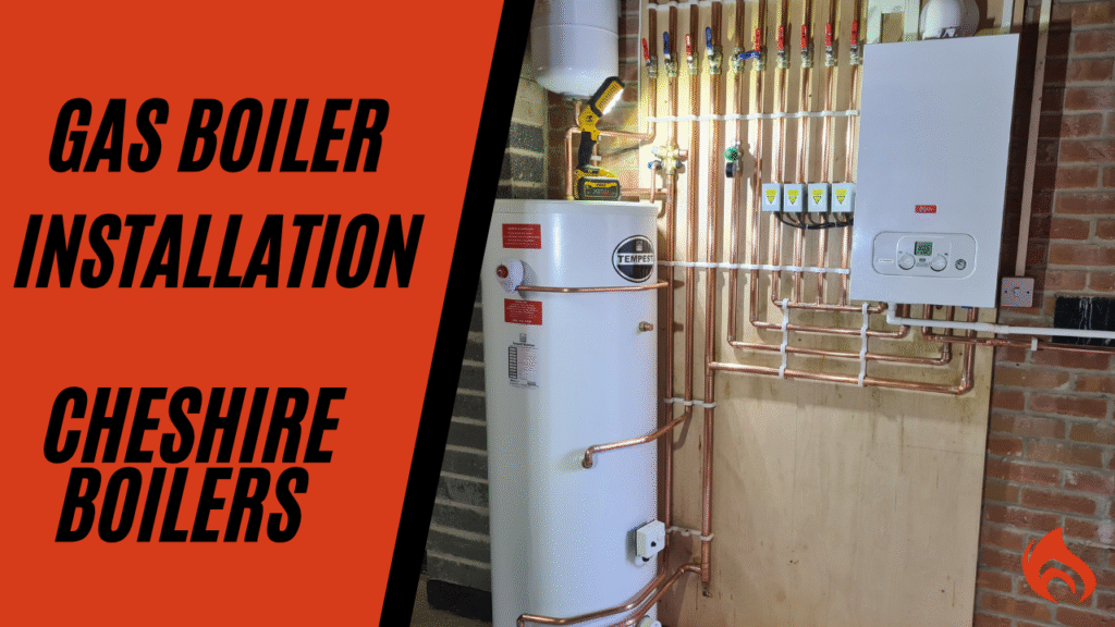 Gas Boiler Installation graphic - Cheshire Boilers