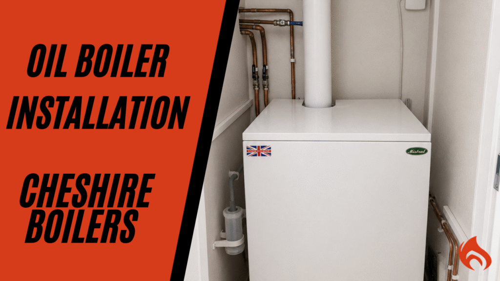 Oil Boiler Installation graphic - Cheshire Boilers